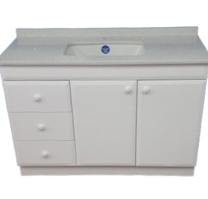 vanitorio recto 1.20 x 50 cuarzo - Imagen 2