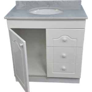 vanitorio 80 x 50 x 82 recto marmol - Imagen 2