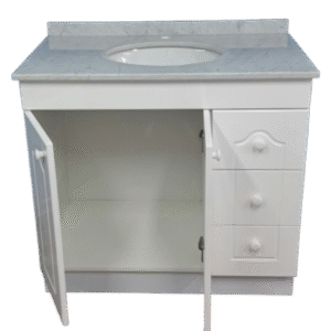 vanitorio 90 x 50 x 82 recto marmol - Imagen 2
