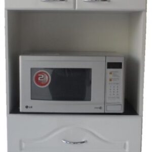 Despensa Microondas con 1 cajón 60 x 40 x 1.90