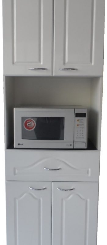 Despensa Microondas con 1 cajón 60 x 40 x 1.90