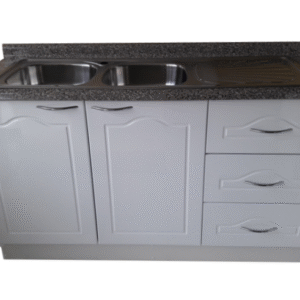 Lavaplatos Empotrado 1.40 x 50 x 85 con cajones derecho